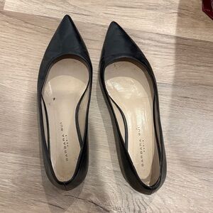 Barbara Bui Black Pointed Flats